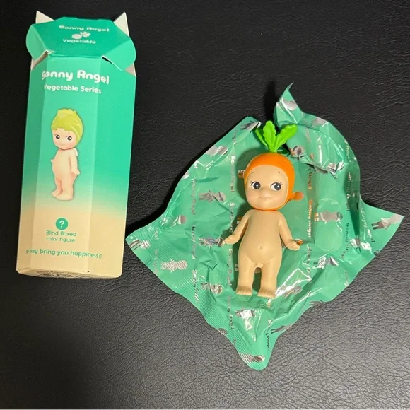NWT in Opened Box Sonny Angel Vegetable Series Carrot 🥕 Authentic Blind Box - Picture 4 of 5
